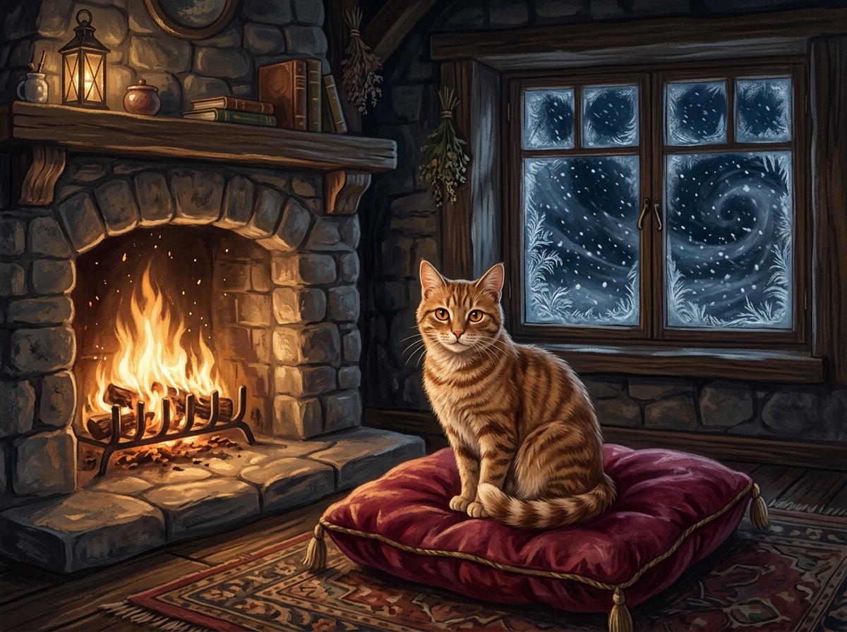 Hearth Guardian Cat